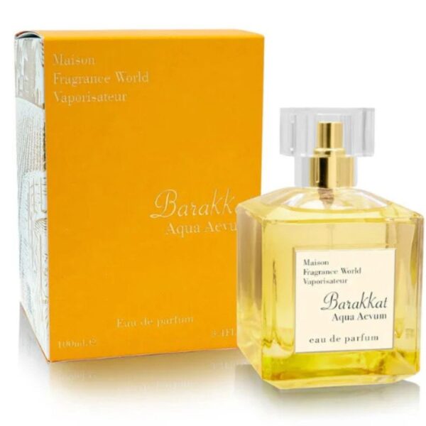 Fragrance World Barakkat Aqua Aevum kvepalų buteliukas su dėžute 100 ml