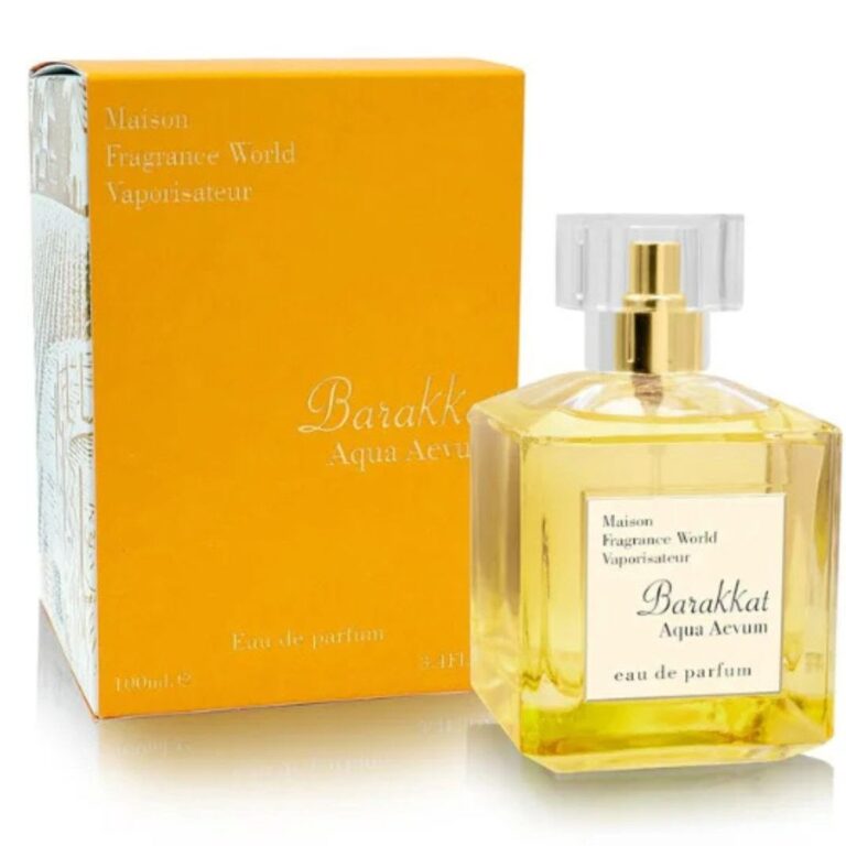 Fragrance World Barakkat Aqua Aevum kvepalų buteliukas su dėžute 100 ml
