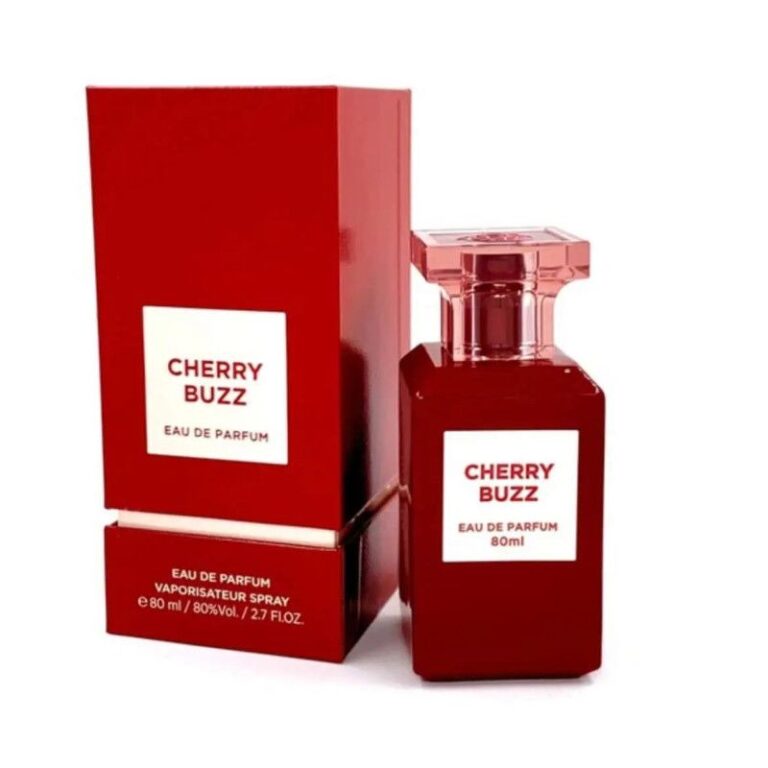 Fragrance World Cherry Buzz kvepalų buteliukas su dėžute 80 ml