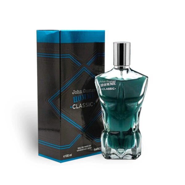 Fragrance World John Gustav Homme Classic smaržu pudelīte ar kastīti, 100 ml