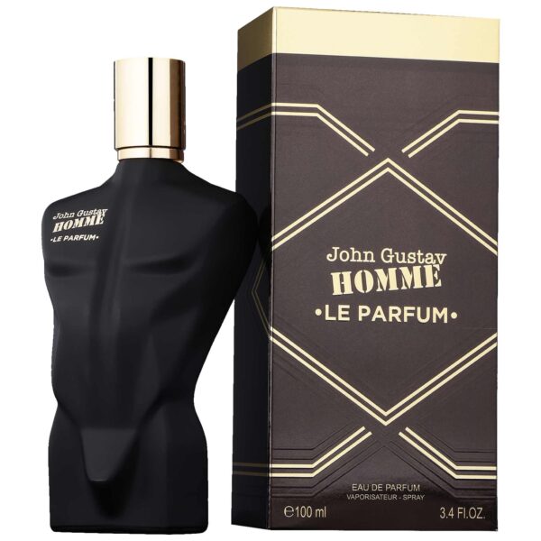 Fragrance World John Gustav Homme Le Parfum kvepalų buteliukas su dėžute, 100 ml