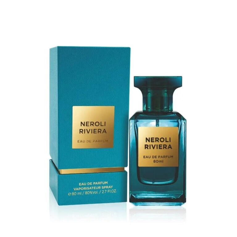 Fragrance World Neroli Riviera kvepalų buteliukas su dėžute, 80 ml