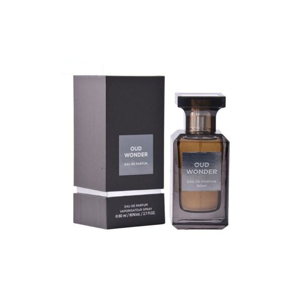 Fragrance World Oud Wonder kvepalų buteliukas su dėžute 80 ml