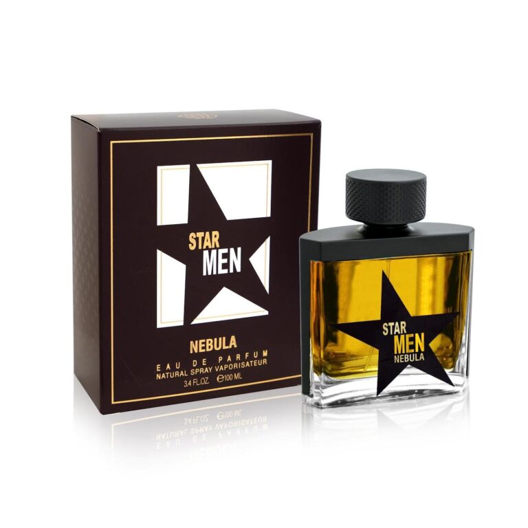 Fragrance World Star Men Nebula kvepalų buteliukas su dėžute 100 ml