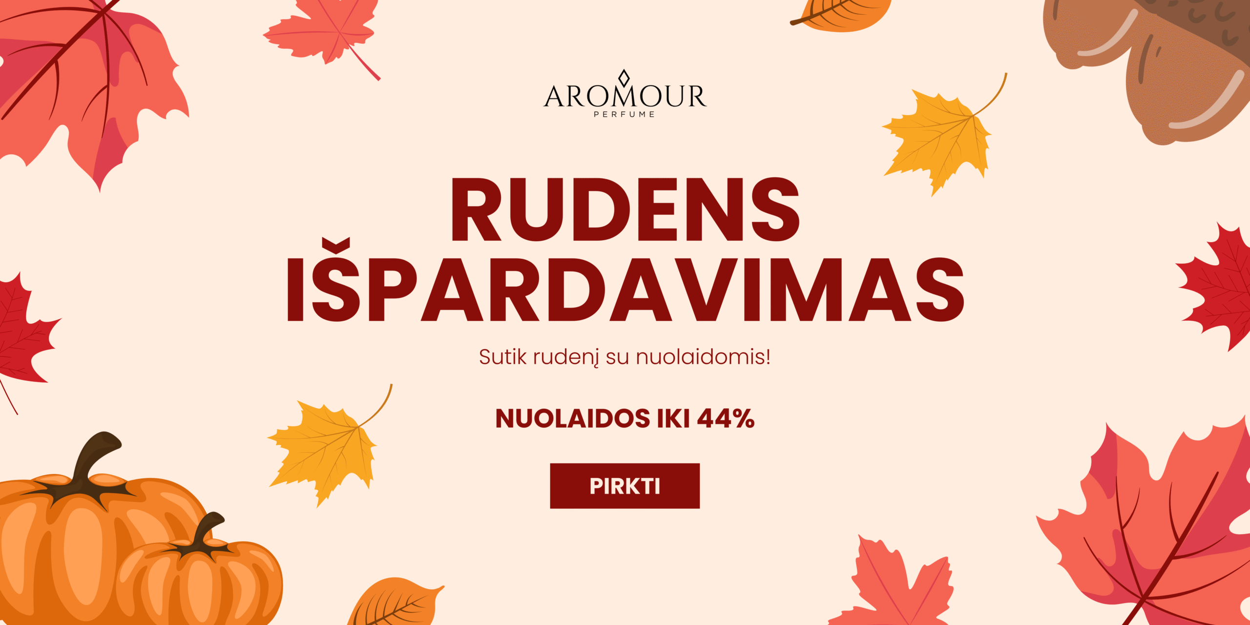 Aromour Homepage Banneris - Fragrance World Kvepalų Promo